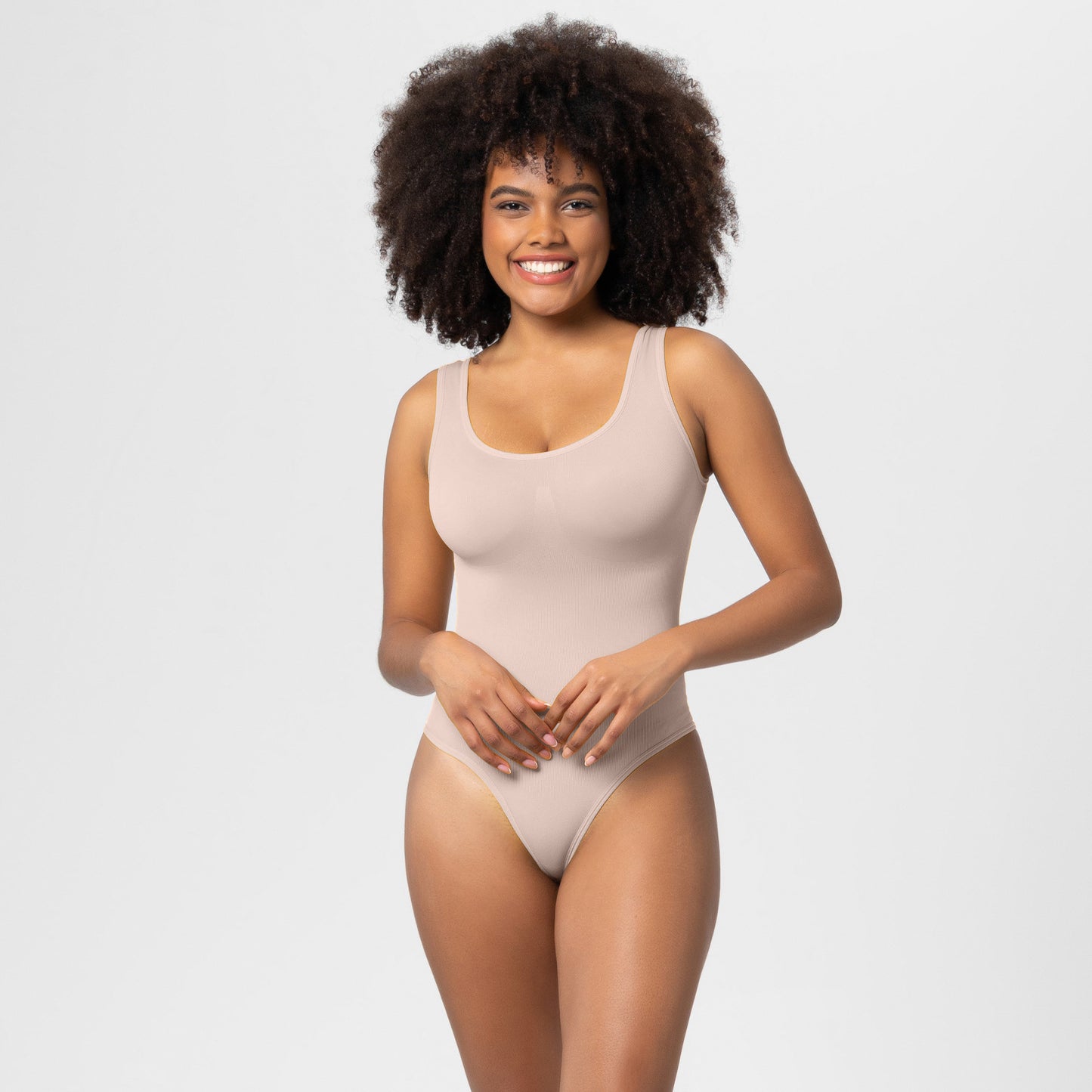 Plus Size Bodysuit Seamless One-piece Shapewear Women Tight Corset Underwear Jumpsuit Tank Top Thong Bodysuit