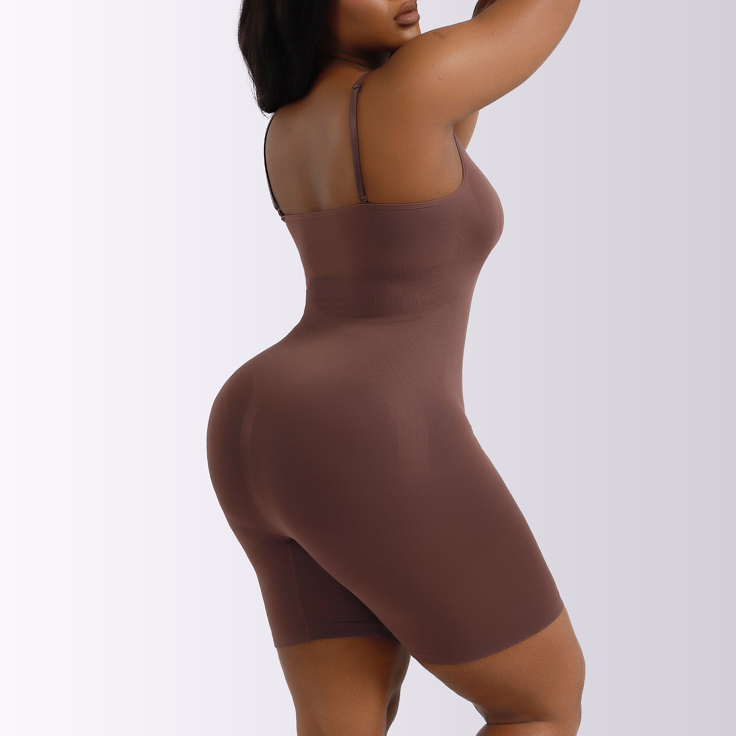 Plus Size Bodysuit Women Seamless One-piece Shapewear Bodysuit Adjustable Underwear Jumpsuit