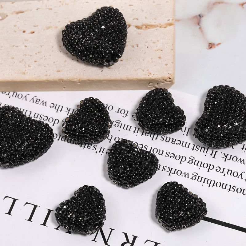 New Water Diamond Claw Chain Love Diamond Ball Straight hole Bead DIY Bead Pen Bracelet Accessories