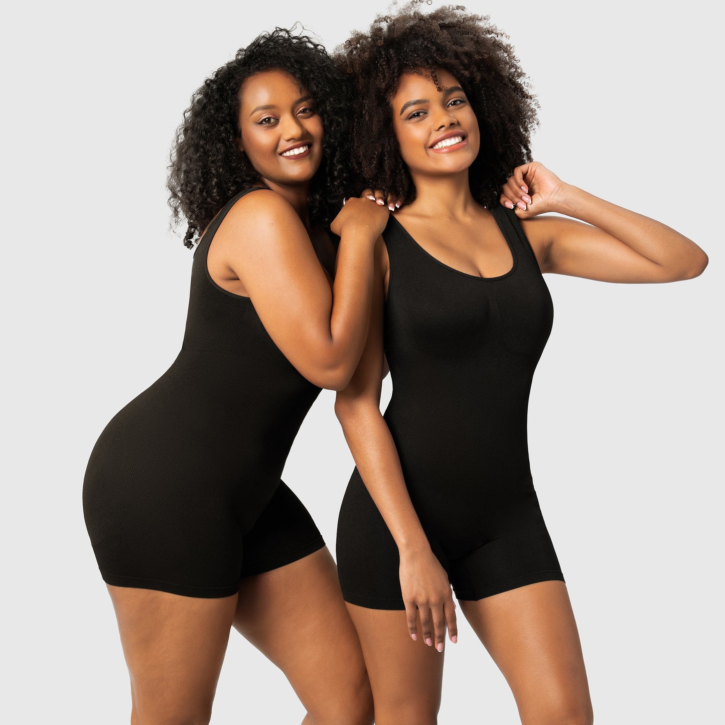 Plus Size Bodysuit Women Tights Fitting One-piece Bodysuit Shapewear Body Hugging Vest Underwear
