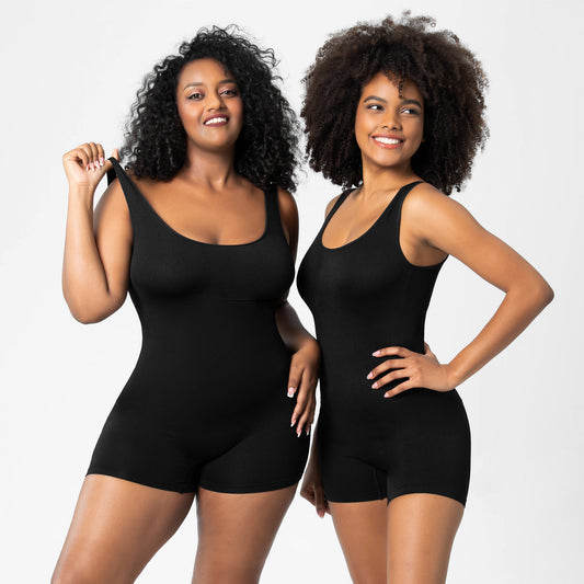 Bodysuit Women Vest Underwear Tights Fitting One-piece Shapewear Body Hugging Plus Size Bodysuit