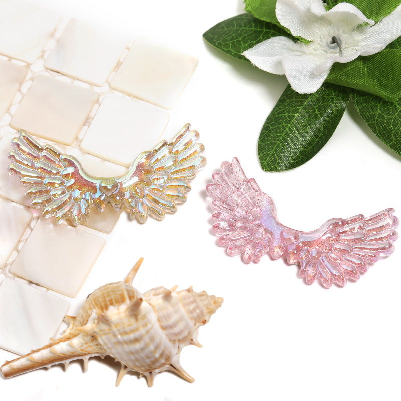 Bead Wings Accessories Handmade DIY Cream Glue Acrylic Headwear Hairclip Accessories Beaded Beads