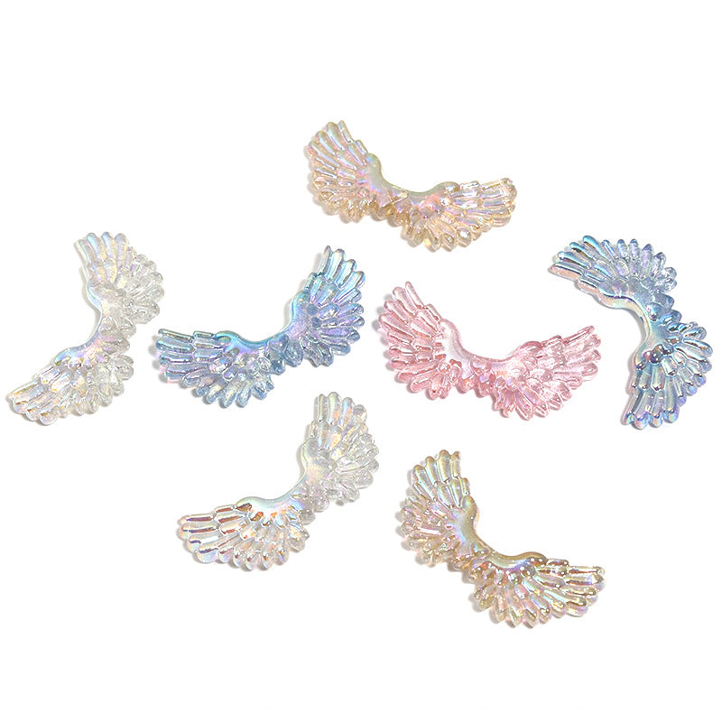 Bead Wings Accessories Handmade DIY Cream Glue Acrylic Headwear Hairclip Accessories Beaded Beads