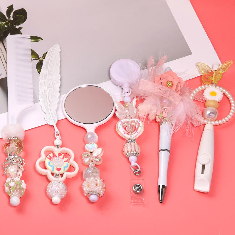 DIY Tool Set DIY Jewelry Accessories Box Pen Bag DIY Bead Pen Phone Chain Keychain Tool Set