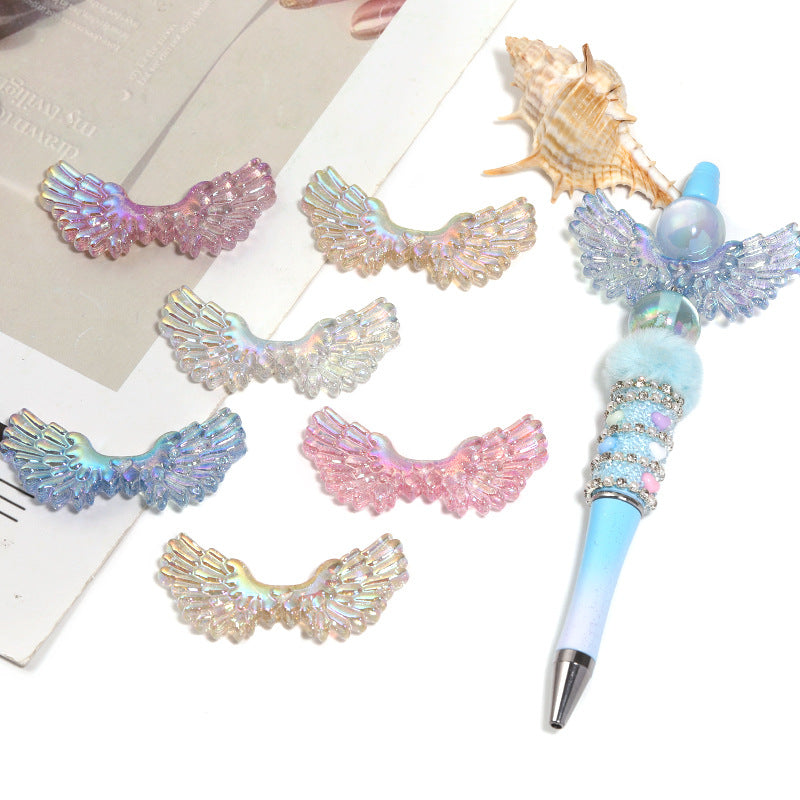 Bead Wings Accessories Handmade DIY Cream Glue Acrylic Headwear Hairclip Accessories Beaded Beads