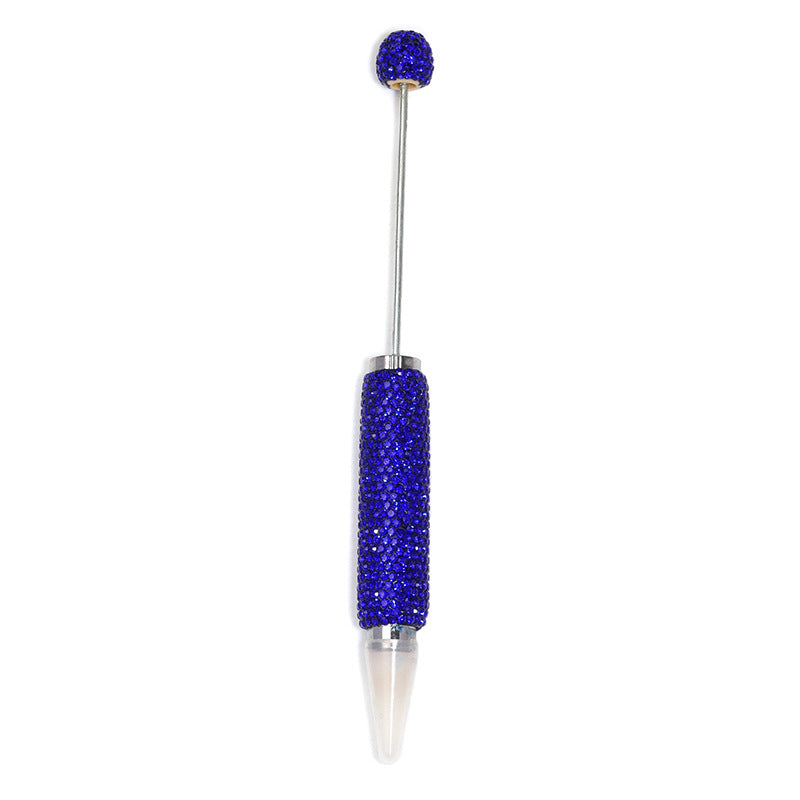 Bead Pen Dot Diamond Ceramic Clay Bead Pen Solid Color Water Diamond Cute Grain Pen Fine Sparkling Full Diamond Bead Pen