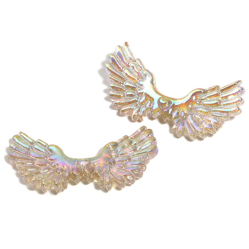 Bead Wings Accessories Handmade DIY Cream Glue Acrylic Headwear Hairclip Accessories Beaded Beads